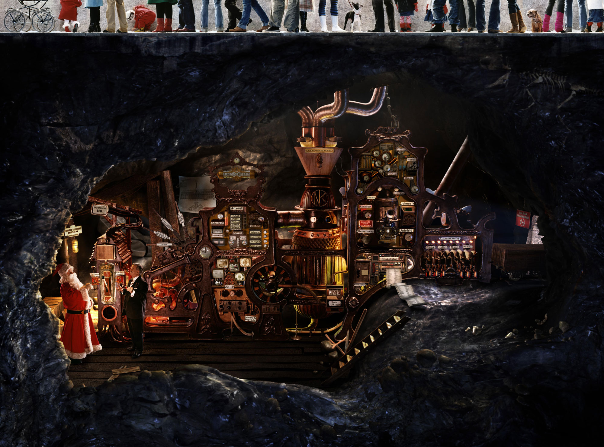 Nordiska Kompaniet / Christmas Machine